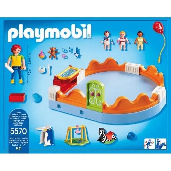 PLAYMOBIL 5570 - City Life - Espace Crèche avec Bébés-2