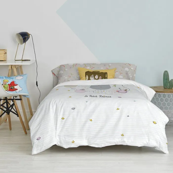 Parure housse de couette 2 pièces Voyageur 140x200 cm (Lit 80/90)-2