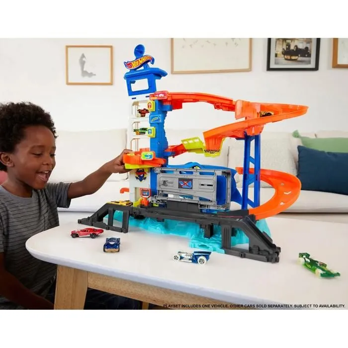 Playset - HOT WHEELS - Coffret attaque du requin - Garçon - Enfant - Hot Wheels-2