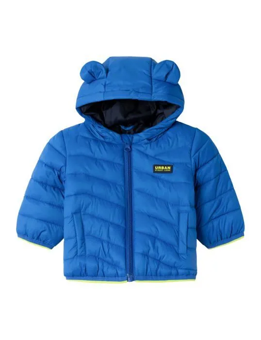 Porte-manteau bebe - patere bebe Name it - 13227816 - Nbmmoney PB Veste matelassée, Bleu, 6 Mois Bébé garçon-0