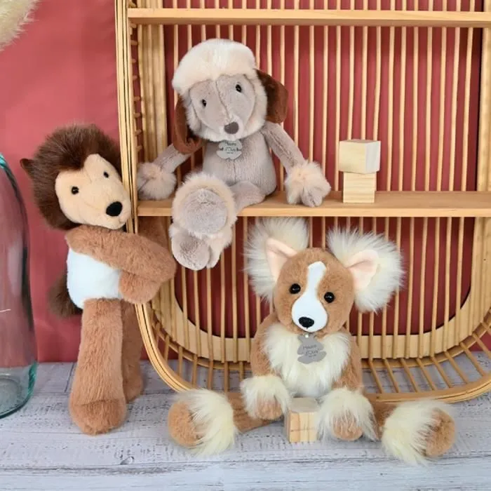 Peluche chien chihuahua 30CM - HISTOIRE D'OURS - Marron - Bébé - Intérieur-2