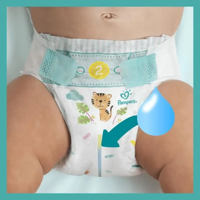 Pampers Baby-Dry Taille 2, 34 Couches-6