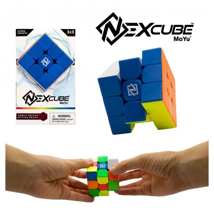 Casse-tête NexCube 3x3 - GOLIATH - Puzzle cube performant ajustable en élasticité et super fluide-4