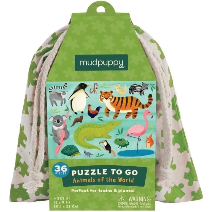 Puzzle Mudpuppy 4598 - Animaux - 36 pièces - Pour Enfants-0