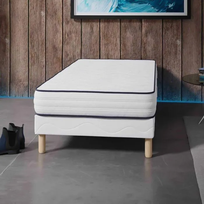 DODO SINGLE H20 - Ensemble sommier+matelas 20 cm 90x190-3