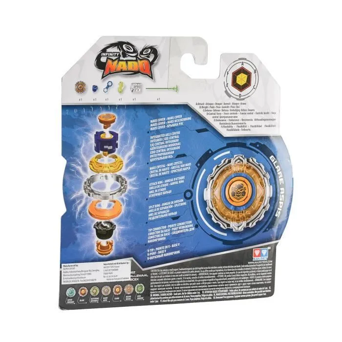 INFINITY NADO Toupie Delver Mecha - Serie STANDARD-4