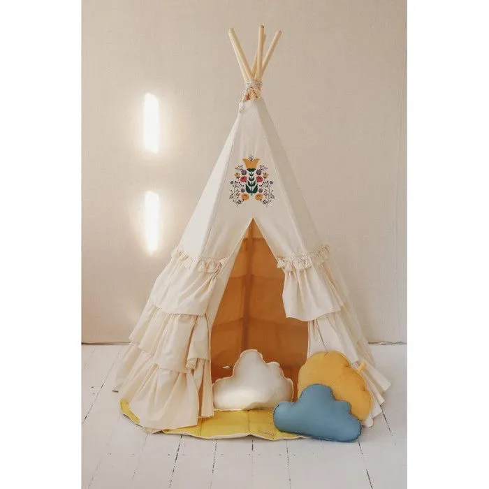 Tipi avec volants enfant Moi Mili "Folk" - folk - TU-3