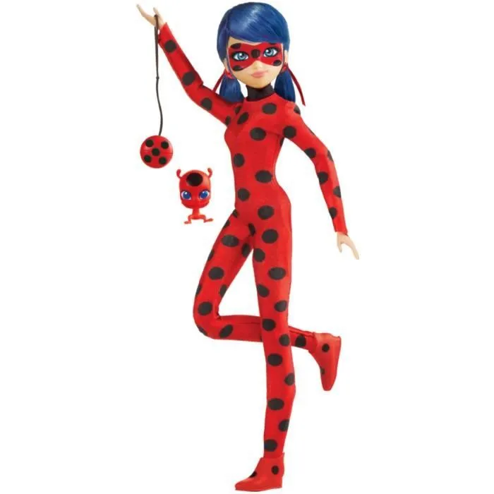 Miraculous Ladybug - Poupée mannequin 26 cm : Ladybug - BANDAI-2