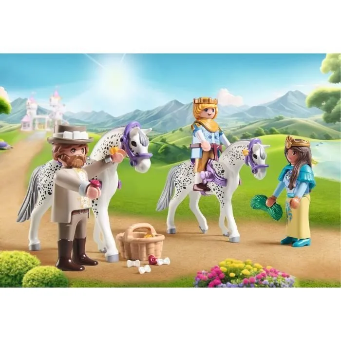 PLAYMOBIL 71846 Calèche avec couple princier et cocher-2