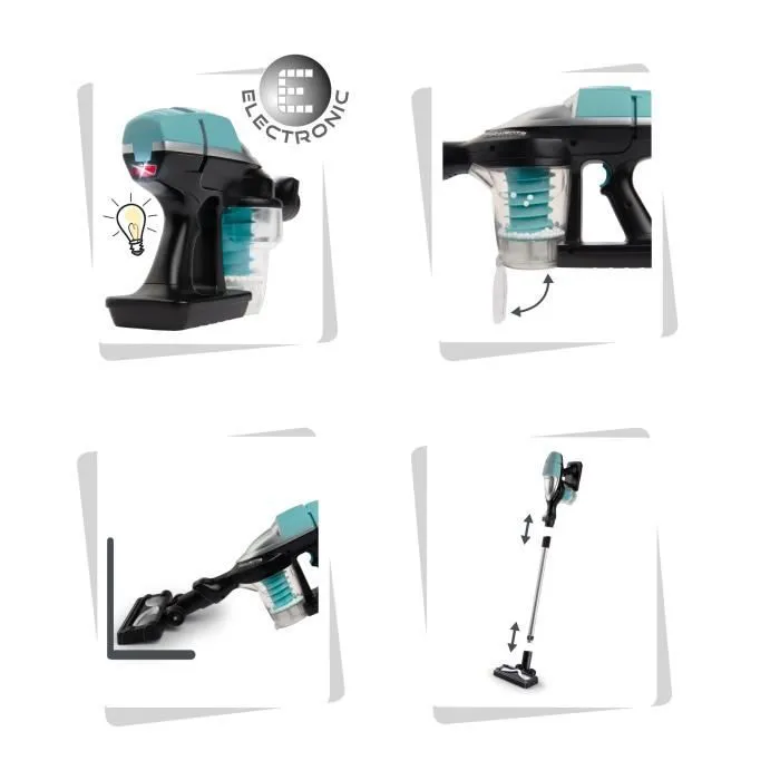 ROWENTA Aspirateur balai Air Force - Smoby - Dès 3 ans-5