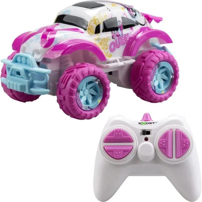 Bebeboutik Voiture telecommandee tout terrain rose EXOST MINI PIXIE Format mini 14 cm Des 5 ans