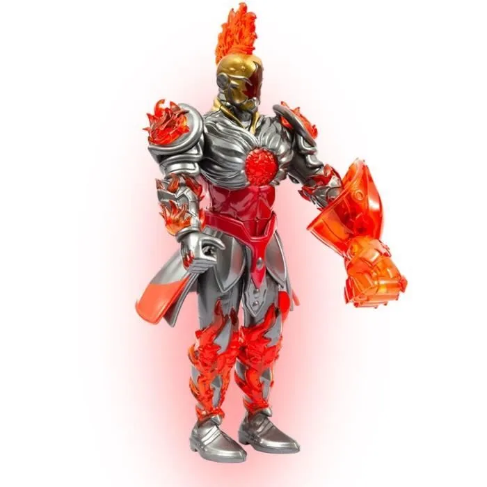 Figurine articulée - GORMITI - Gormiti avec arme Modèle Feu - 27 cm - À partir de 4 ans - GRV063-2