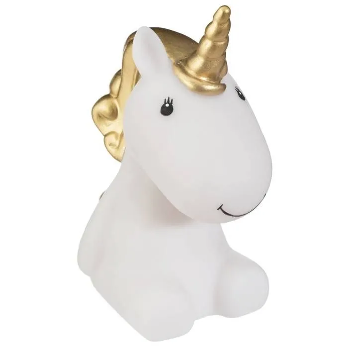 Veilleuse enfant XL "Licorne" H30 cm - Blanc - Atmosphera createur d'interieur-3