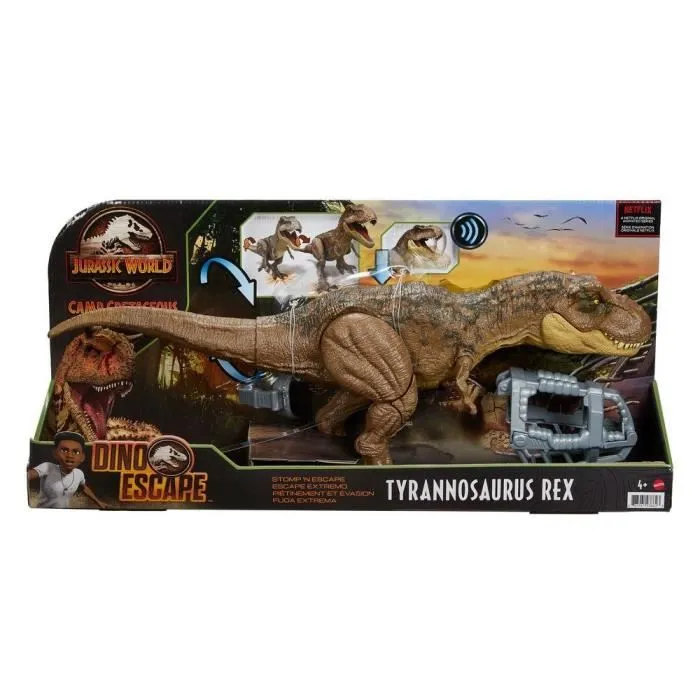 Bebeboutik Figurine dinosaure T Rex Furie Supreme Jurassic World MATTEL Des 4 ans