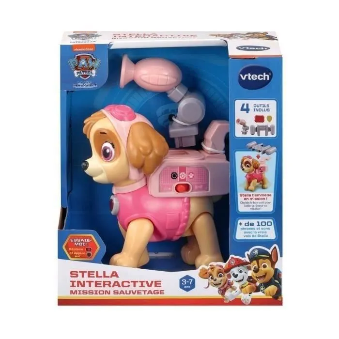 Jouet interactif VTECH Pat Patrouille - Stella pour mission de sauvetage-2