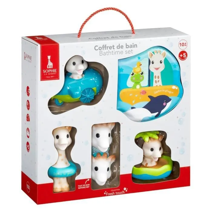 Coffret de bain 2023 - VULLI - Sophie la Girafe - Bébé-0