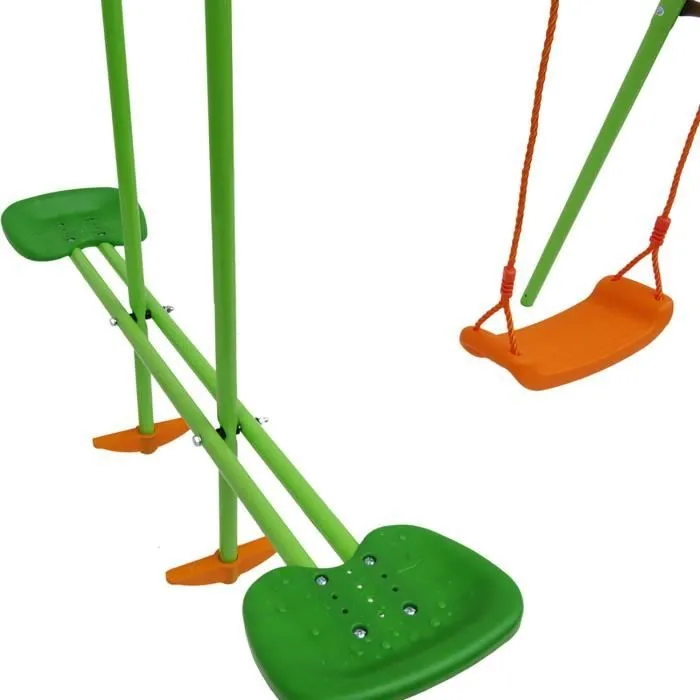 Portique acier "Lola" - 1.96m - 2 agrès-2