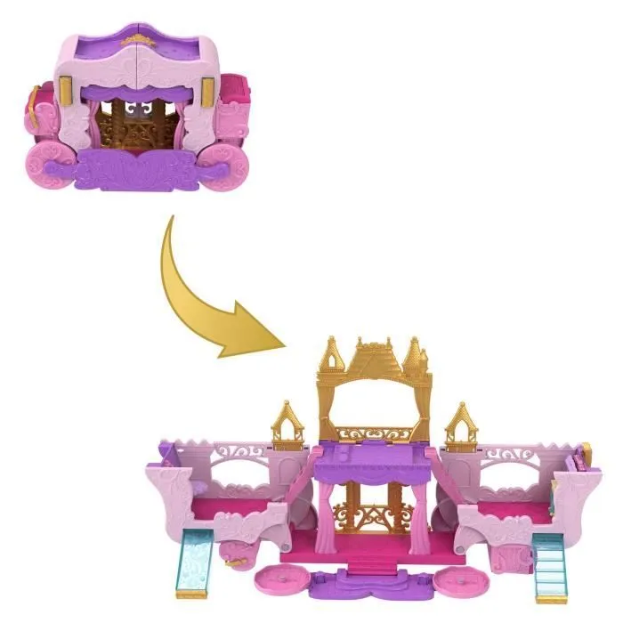 Calèche et Château - Mattel Disney Princesses Coffret avec poupée Aurore HWX17-8