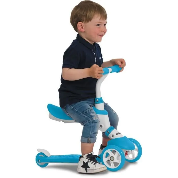 MONDO - Trottinette / Patinette / Draisienne 3 roues évolutive - On and Go - Scribble 5 en 1-4