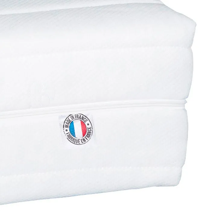 Matelas KLO 90x190 cm | Mousse Haute Densité | Blanc-4