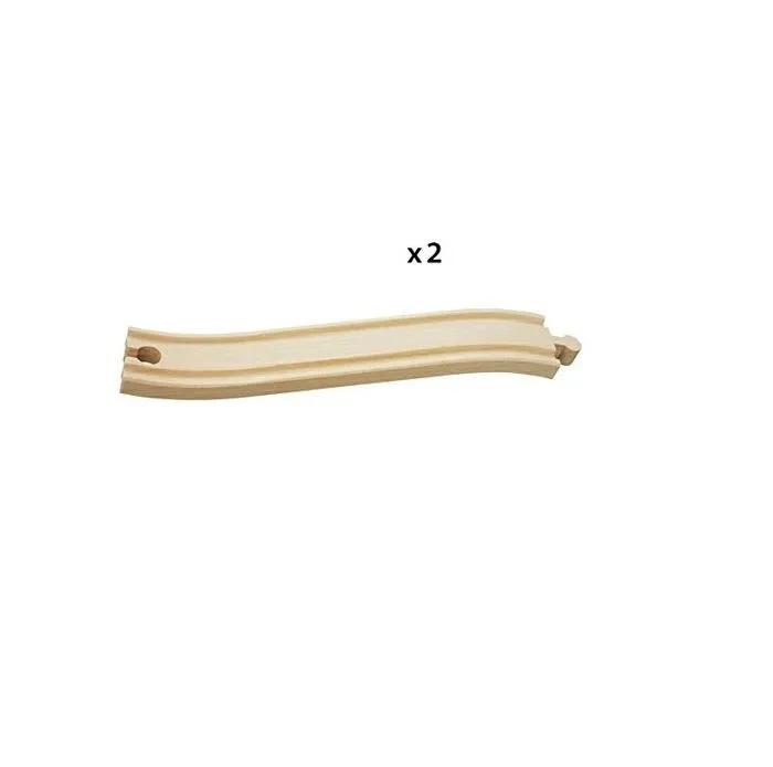 BRIO - 33332 - RAILS MONTANTS - 216 MM - Jeux Ravensburger pour circuit de train en bois-3