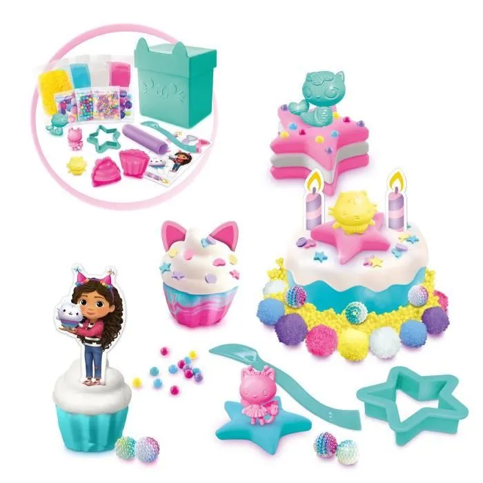 Canal Toys - GABBY ET LA MAISON MAGIQUE - La Boîte Chat d'anniversaire de P'tichou - GAB 015-1