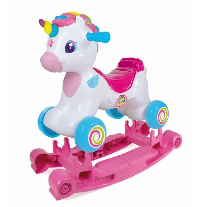 Licorne à Bascule et Porteur Zoé Ma Licorne Préférée de Baby Clementoni-4