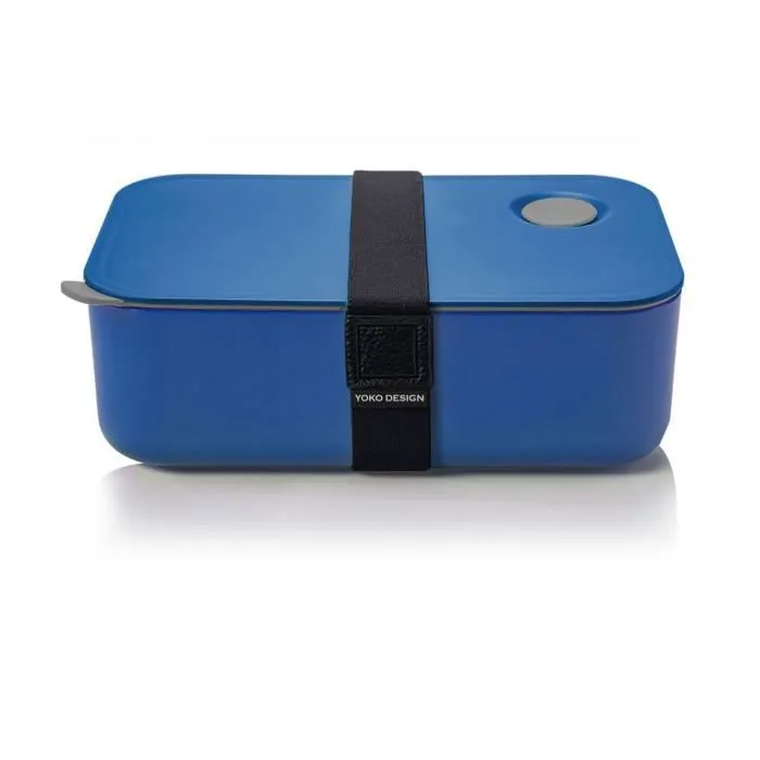 YOKO DESIGN Lunch Box avec séparation réglable et amovible 1 L bleu-0