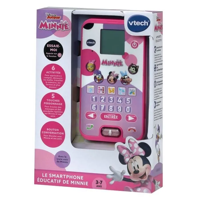 Vtech - smartphone éducatif de Minnie-4