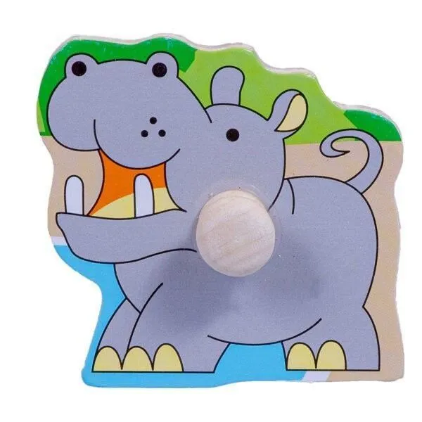 Smily Play Wooden puzzle Animals - 5905375835965-2