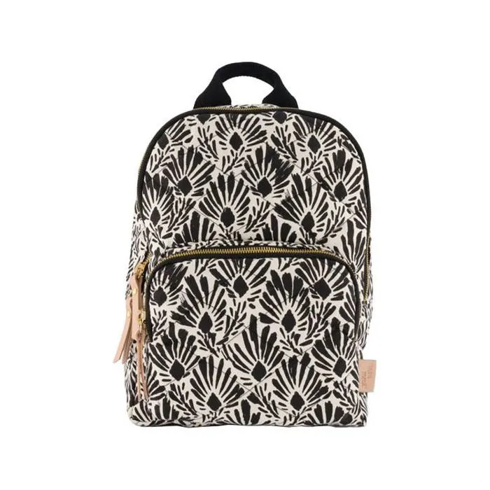 Sac à dos - Moumout' - Pampa - Noir/Blanc - Coton-0