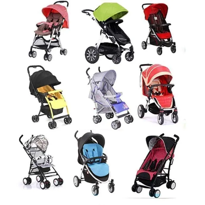 Habillage Pluie Poussette Universelle Canne Protections Pluie et Vent pour Poussettes-2