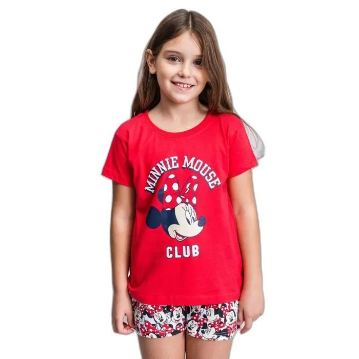 Pyjama court fille Cerda Minnie - red/red - 8 ans-0