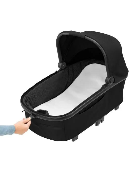 MAXI-COSI Pack poussette Lila XP+, poussette bébé confort et nacelle bébé, dès la naissance, Essential Black-5