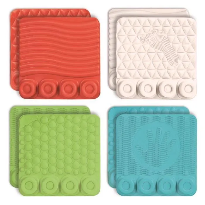 Tapis sensoriels - Clementoni - Clemmy - Rouge - Multicolore - Bébé - Mixte - 6 mois - Caoutchouc souple-3