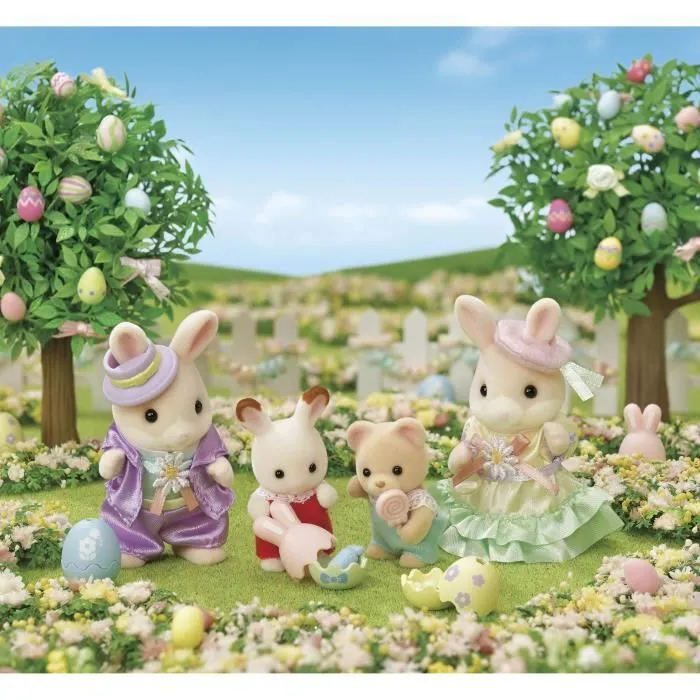 Poupée Lapin Marguerite - Chasse aux œufs - SYLVANIAN FAMILIES-2