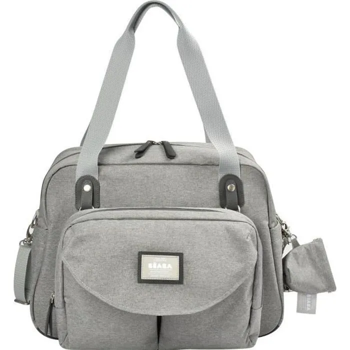 Béaba Les Sorties Sac à Langer Genève II Gris Chiné-0