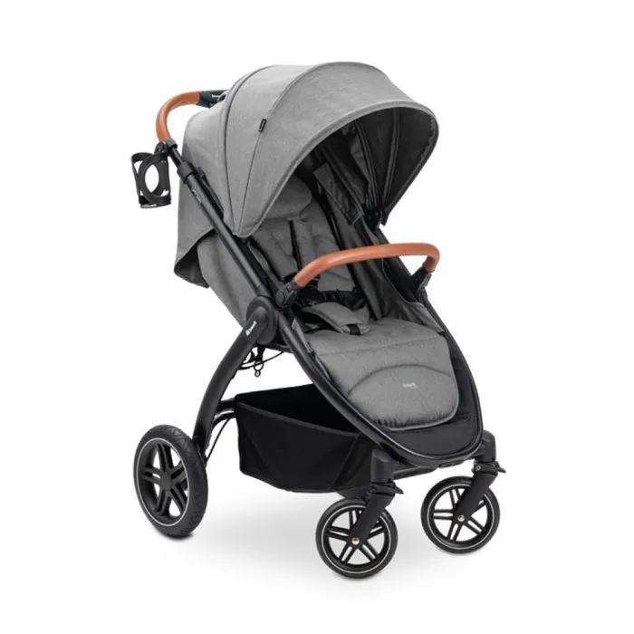 Hauck - H-14861-EN-000-S00 - Poussette Uptown Mélange Noir Gris-0