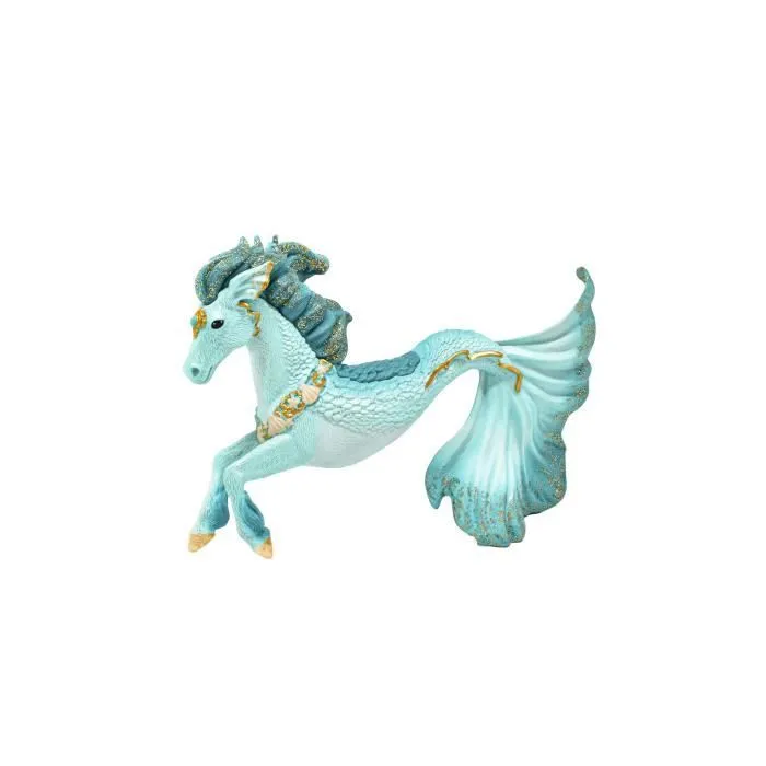 Figurine Sirène Eyela sur cheval de mer - avec sa Baguette Magique - Schleich 70594 Bayala - Dès 5 ans-1