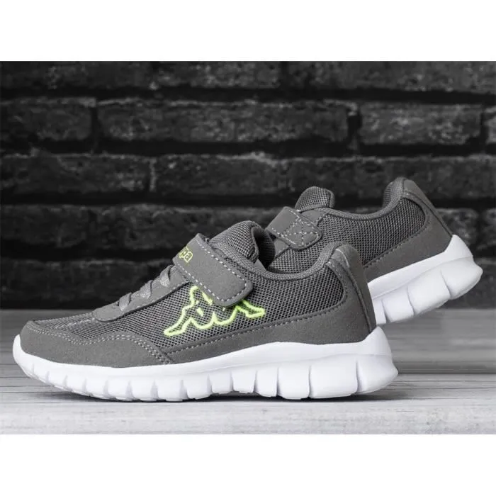 Baskets - KAPPA - Follow K - Scratch - Blanc - Enfant-1