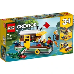 LEGO® Creator 3-en-1 31093 - La Péniche Au Bord du Fleuve - Jeu de construction-0