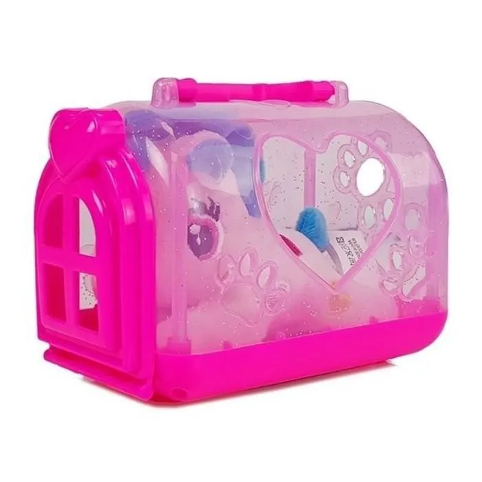 Jouet en peluche - Mały Jednorożec - Licorne - Cage de transport - Doux - Interactif-3