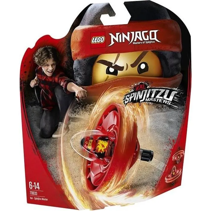 LEGO® NINJAGO® 70633 Kai - Maître du Spinjitzu-0