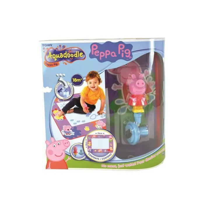 Tapis Aquadoodle Peppa Pig - Marque TOMY - Licence Peppa Pig - Pour Enfant Fille - Multicolore-3