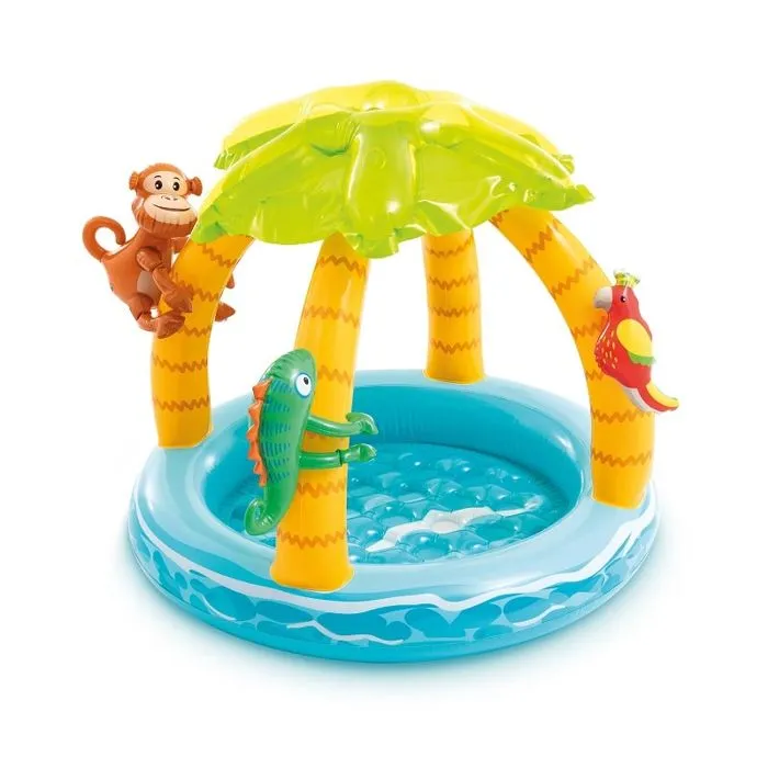 Pataugeoire gonflable Intex Tropicale-0
