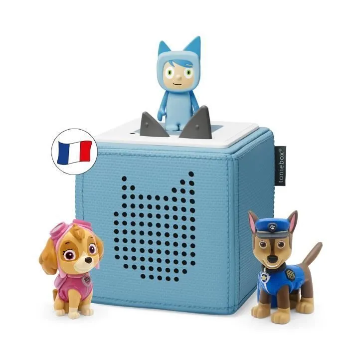 tonies® - Coffret Toniebox Mission avec la Pat'Patrouille - Bleu - Conteuse d'histoires-0