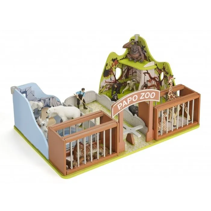 Papo - Le zoo pour figurine-0