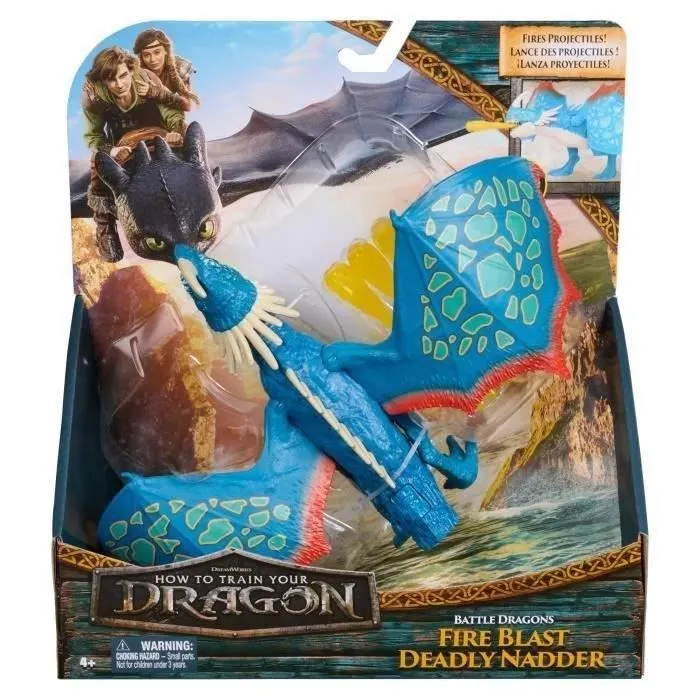SPIN MASTER FIGURINE DRAGON A FONCTIONS 25 CM TEMPETE Dragons Movie-3