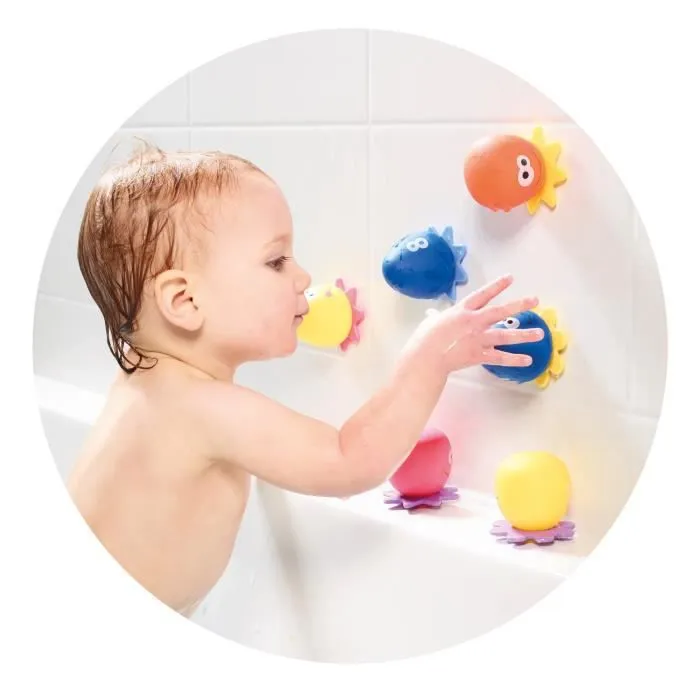 Jouet de bain TOMY - Poulpy et Compagnie - Maman Pieuvre et 8 Bébé Pieuvres - Mixte - A partir de 12 mois-3