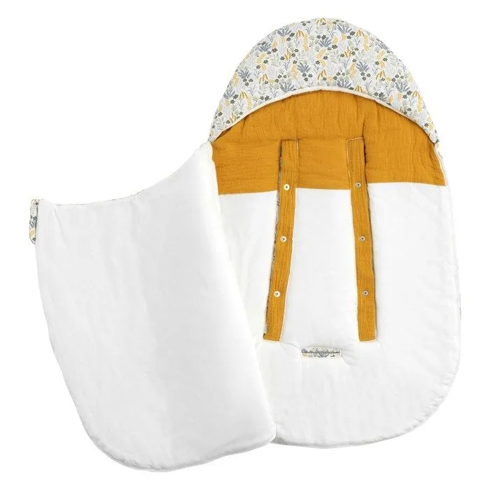 Nid d'ange - SAUTHON - Promenons nous - Jaune - Bébé - 0 mois - Naissance-2